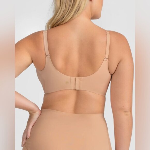 Honeylove Crossover Bra Sand Nude - Picture 7 of 8